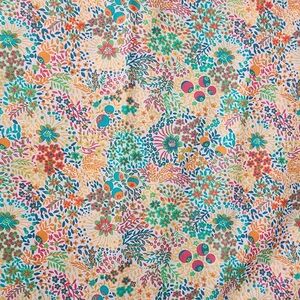 Floral Multicolor Cotton Fabric